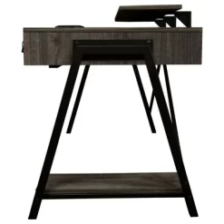 Barolli Gaming Desk Gunmetal - Signature Design By Ashley -Furniture Specialty Store GUEST 4593138c a13e 4f49 845b 9c71cbfd2aa5