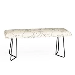 Alja Horvat Morning Dreams Bench - Deny Designs -Furniture Specialty Store GUEST 45960907 620f 4889 9d30 6e0b2a3e052b