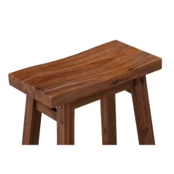 3pc Rectangular Brittany Bar Height Dining Set Wire Brushed Finish Chestnut - Boraam -Furniture Specialty Store GUEST 45983e65 33b6 4272 8dc7 9408e9867787