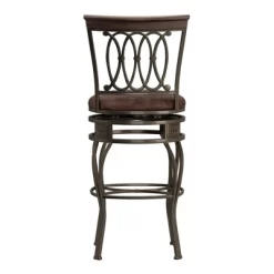 32" Montello Swivel Barstool Bronze/Brown - Hillsdale Furniture -Furniture Specialty Store GUEST 4652270d e370 476a 8e68 09d3e311461c