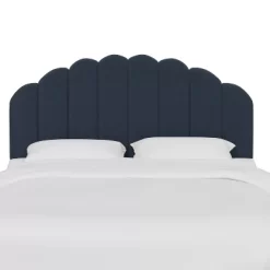 King Emma Shell Upholstered Headboard - Skyline Furniture