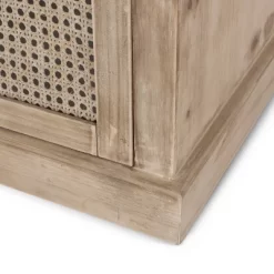 Niemi Rustic Storage Bench With Cushion Beige/ Natural/Black - Christopher Knight Home -Furniture Specialty Store GUEST 47176293 7718 40a0 a3da 75a0e08a412b