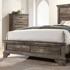 3pc Jacobi Bed With 2 Nightstands Gray - HOMES: Inside + Out -Furniture Specialty Store GUEST 4741bd42 e71f 4e1e 84b1 8528e3f0c250