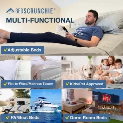 Bed Scrunchie 360 Degree Bed Sheet Tightener And Extender - 1 Pack 15 Bed Scrunchie 360 Degree Bed Sheet Tightener And Extender - 1 Pack -Furniture Specialty Store GUEST 47712fcf 9c8f 4030 b6f0 0a6aa355cedb