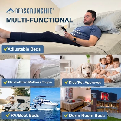 Bed Scrunchie 360 Degree Bed Sheet Tightener And Extender - 1 Pack 7 Bed Scrunchie 360 Degree Bed Sheet Tightener And Extender - 1 Pack - Image 5