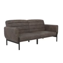Ash Futon Distressed Faux Leather - Room & Joy -Furniture Specialty Store GUEST 4789f921 bd8f 4d5d b06b 6412e05a788c