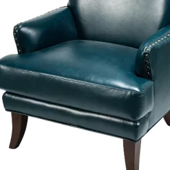 Jorge Vegan Leather Armchair With Nailhead Trim | Karat Home 20 Jorge Vegan Leather Armchair With Nailhead Trim | Karat Home -Furniture Specialty Store GUEST 491dd3cc b827 4faa a52b 492c05a7e5fe