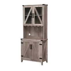 Wall Bar Cabinet With Glass Doors - Home Source -Furniture Specialty Store GUEST 4950bd1e a630 4886 9824 e469b292f100
