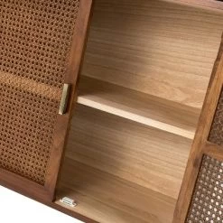 Birnirk 2-Door Accent Solid Wood Storage Cabinet With Shelves| KARAT HOME-Cherry -Furniture Specialty Store GUEST 4977ef5b 378c 425e 8e0e f0afe5bc20f4