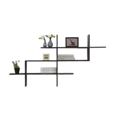 3 Tier Floating Ladder Accent Shelf - Danya B -Furniture Specialty Store GUEST 4a2f887a e6a5 4a72 9454 727937dfcd02
