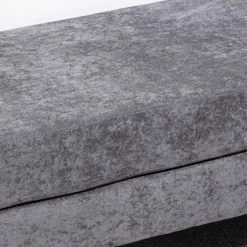 HOMCOM 47.75 Inches End Of Bed Bench, Upholstered Entryway Bench With Double Layer Seat Cushions And Steel Legs, Bedroom Bench -Furniture Specialty Store GUEST 4a3e6c3e 3ebf 4649 a2d4 711560d66ca3