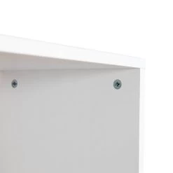 60.5" 5 Tier S Shaped Bookcase White/Black - Danya B. -Furniture Specialty Store GUEST 4b31bd15 b8a4 403a 9d5c 0e38692728ed