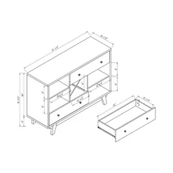 Abrama 2 Drawer Buffet White Oak - HOMES: Inside + Out -Furniture Specialty Store GUEST 4b349b13 0d39 4b4d acc4 6d719240e7cd