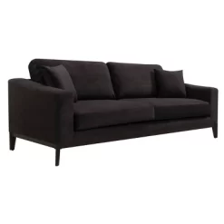 Olivia Lawson Square Arm Sofa Gray - Adore Decor