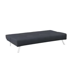 Sorenson Convertible Futon Sofa Bed Charcoal - Serta -Furniture Specialty Store GUEST 4c259227 c987 4a2a 8c13 ccec2ec89cba