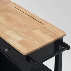 Cato Kitchen Cart Black - Christopher Knight Home -Furniture Specialty Store GUEST 4cf5a992 7158 4135 a6c3 a2878524cdff