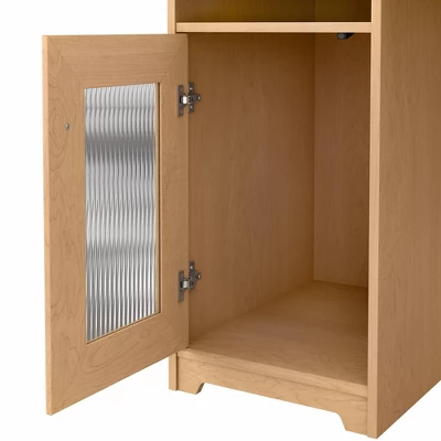 Cabot 60W L Shaped Computer Desk With Hutch - Bush Furniture 8 Cabot 60W L Shaped Computer Desk With Hutch - Bush Furniture - Image 6