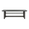 Keystone Ii Rustic Farmhouse Counter Height Dining Table Gray - Treasure Trove