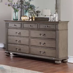 6pc Pennings Traditional Bedroom Set Gray - HOMES: Inside + Out -Furniture Specialty Store GUEST 4f69a3b5 8fb7 4ae9 9dbb 471fe0e9f43a