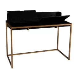 Bilcrafield Flip Top Desk With Storage Black/Gold - Aiden Lane -Furniture Specialty Store GUEST 4f96d7e7 e556 48b5 99de bf85255eba74