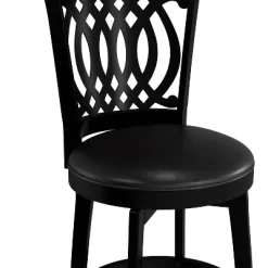 25" Van Draus Swivel Counter Height Barstool Metal/Black - Hillsdale Furniture -Furniture Specialty Store GUEST 4f9bd872 1cdd 4620 a3ae 1160adc297ce