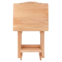 4pc Alex Snack Table Set Natural - Winsome -Furniture Specialty Store GUEST 5003c1bb 4e19 4488 be7c ea83accb9721