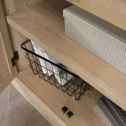 2 Door Aspen Post Library Cabinet Prime Oak - Sauder -Furniture Specialty Store GUEST 50b87038 589f 47e1 9cdf f8057b3e7fbb