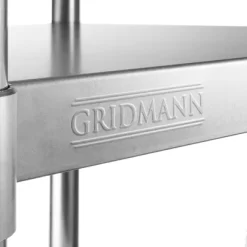 GRIDMANN Stainless Steel Tables With Backsplash And Undershelf, NSF Commercial Kitchen Work & Prep Tables For Restaurant And Home -Furniture Specialty Store GUEST 514a19e3 bc06 4045 b0c9 49c101b59c58
