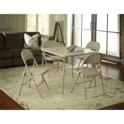 34" Vinyl Top Folding Table - Room & Joy -Furniture Specialty Store GUEST 51eeb1b2 a0df 4c80 a5d0 7efeabe7236a