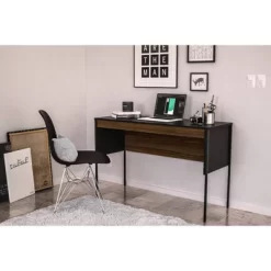 Mallorca Desk Black/Dark Brown - Polifurniture 12 Mallorca Desk Black/Dark Brown - Polifurniture -Furniture Specialty Store GUEST 52e7be17 091d 4e83 bc58 9ec19d99fc07