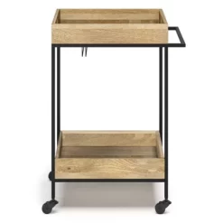 Trellis Bar Cart Natural - WyndenHall -Furniture Specialty Store GUEST 531d01e7 2833 4d29 b46a 05311a5e5511