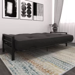 Max Metal Futon Frame Black - Room & Joy -Furniture Specialty Store GUEST 533a7ee2 9a59 4648 837d 9a62a336d8e3
