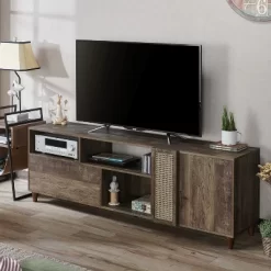 Niles TV Stand For TVs Up To 80" Reclaimed Oak - HOMES: Inside + Out -Furniture Specialty Store GUEST 534bb2ef 122a 4771 8a3a 550c4fe50970