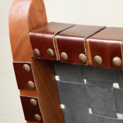 Balka Woven Leather Lounge Chair - South Shore -Furniture Specialty Store GUEST 53663572 2154 47e9 88e1 2445849b9ccf