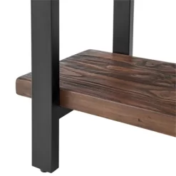 Pomona Solid Wood And Metal End Table With Shelf - Alaterre Furniture 19 Pomona Solid Wood And Metal End Table With Shelf - Alaterre Furniture -Furniture Specialty Store GUEST 54ff3435 1ebc 4649 b104 ec3e4c955d98