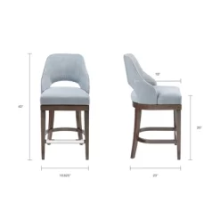 Ellery Counter Height Barstool With Swivel Seat -Furniture Specialty Store GUEST 54ffd2d4 7868 42a7 9acc 114b45061d5f