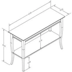 Dayton Console Table Espresso - Linon -Furniture Specialty Store GUEST 550c506a e6fc 41b9 bfa4 8beb6a62d898
