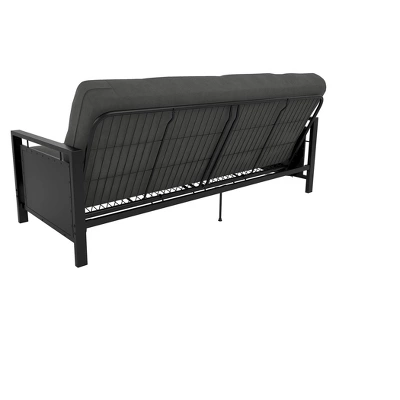 DHP Henley Metal Arm Futon Frame Black Metal - Dorel Home Products 10 DHP Henley Metal Arm Futon Frame Black Metal - Dorel Home Products - Image 8