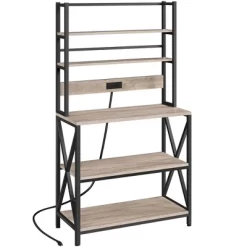 Yaheetech 5-Tier Kitchen Baker’s Racks With Power Outlets, Coffee Bar Station With Hutch 17 Yaheetech 5-Tier Kitchen Baker’s Racks With Power Outlets, Coffee Bar Station With Hutch -Furniture Specialty Store GUEST 56f21f54 b451 4bd7 bcab 83fd3c15fe5c