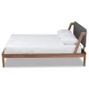 Helsa Mid-Century Modern Platform Bed Walnut/Brown/Gray - Baxton Studio 2 Helsa Mid-Century Modern Platform Bed Walnut/Brown/Gray - Baxton Studio -Furniture Specialty Store GUEST 58104d4f c545 4068 8f45 f2709eec9443
