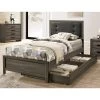 2pc Full Morningside Transitional Bed And Trundle Set Gray/Charcoal - HOMES: Inside + Out 1 2pc Full Morningside Transitional Bed And Trundle Set Gray/Charcoal - HOMES: Inside + Out -Furniture Specialty Store GUEST 584d1222 1d3e 4f85 bfb1 49b2e09c9eb4