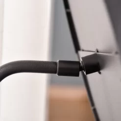 HOMCOM Modern Glasstop Vanity Table With Mirror, Makeup Dressing Table With Rotating Round Mirror, Shelves For Perfumes, Cosmetics, Lotions, Black -Furniture Specialty Store GUEST 586fac35 1411 4467 a438 87c62b1ac0dc