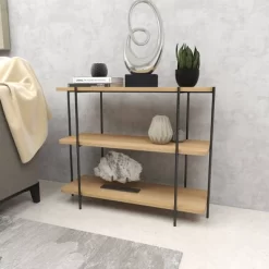 Contemporary Metal Console Table - Olivia & May -Furniture Specialty Store GUEST 58999b0a c7e6 4223 8b7f cf92197e4e28