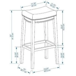 Claridge Rustic Backless Barstool - Linon -Furniture Specialty Store GUEST 58bd51b1 6e06 485f 87c2 1bda0430b917