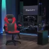 BlackArc Gamma Gaming Desk & Chair Set - Black & Red High Back Gaming Chair With Flip-Up Arms; Desk With Detachable Headphone Hook/Cupholder -Furniture Specialty Store GUEST 58d4bd9c 829d 4d99 821d 00033de87e55