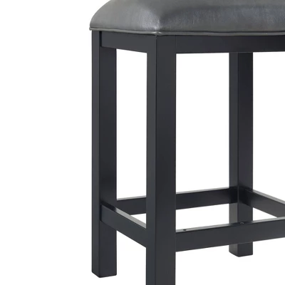Set Of 2 Colton Counter Height Stools Dark Gray - Picket House Furnishings 8 Set Of 2 Colton Counter Height Stools Dark Gray - Picket House Furnishings - Image 6