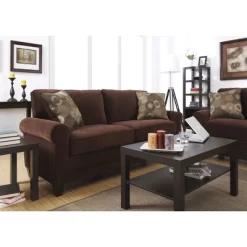 73" RTA Copenhagen Collection Sofa Rye Brown - Serta -Furniture Specialty Store GUEST 591baf5f b8b3 4d02 8083 9ddfbbc86259