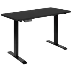 Flash Furniture 48" Wide Black Electric Height Adjustable Standing Desk With Mid-Back Black LeatherSoft And Chrome Executive Swivel Office Chair -Furniture Specialty Store GUEST 5a819894 2715 4d40 986b b37dae6145e0 1