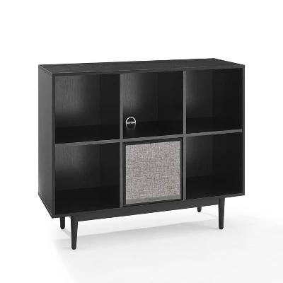 35.88" Liam 6 Cube Record Storage Bookcase With Speaker - Crosley 9 35.88" Liam 6 Cube Record Storage Bookcase With Speaker - Crosley - Image 7