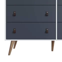 Set Of 2 Amber 6 Drawer Double Wide Dresser And 4 Tall Drawer Dresser - Manhattan Comfort -Furniture Specialty Store GUEST 5b4d3b83 37eb 4edb 97de 973a86aa44ec